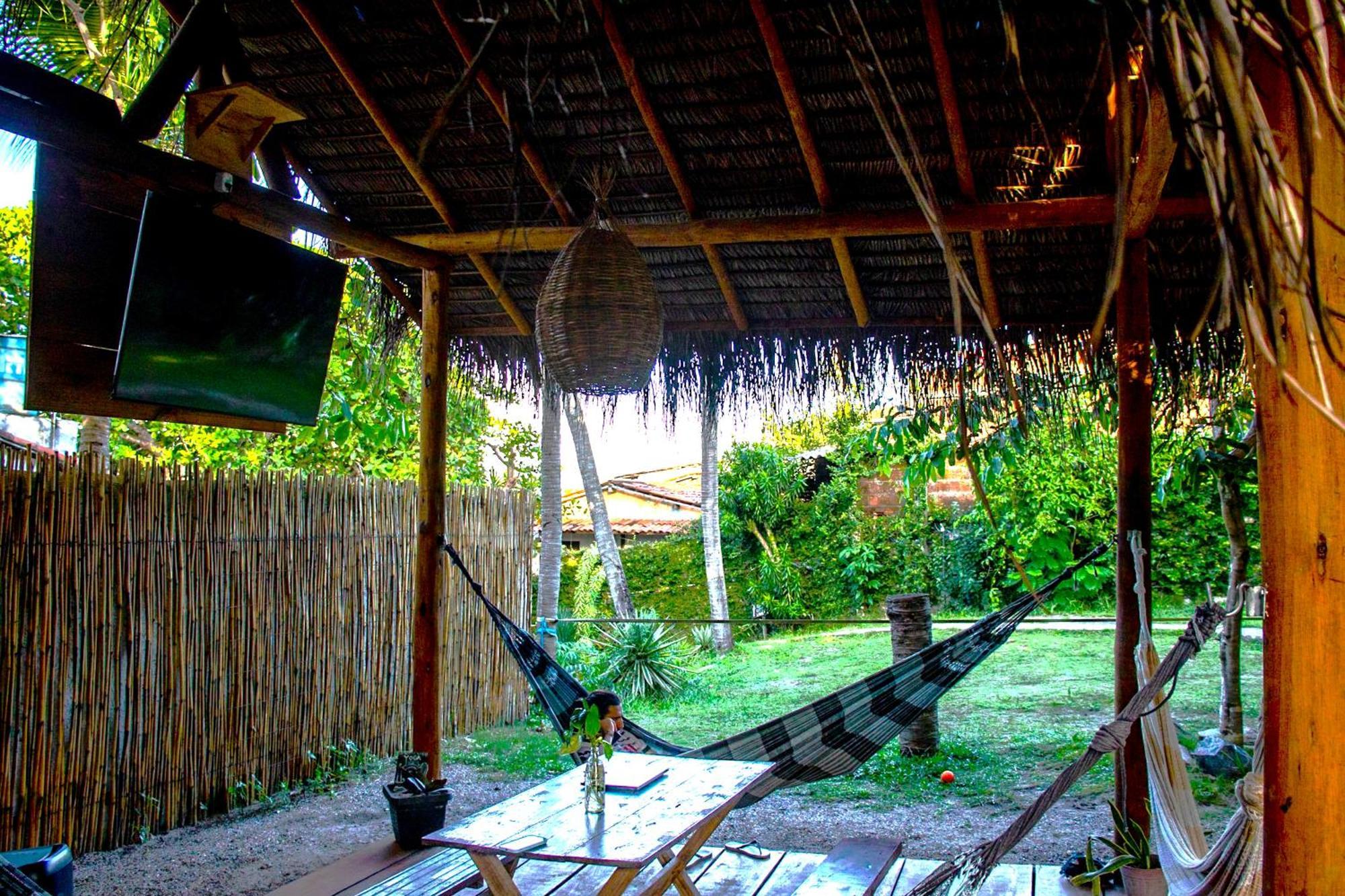 Padang Hostel Praia de Pipa Esterno foto