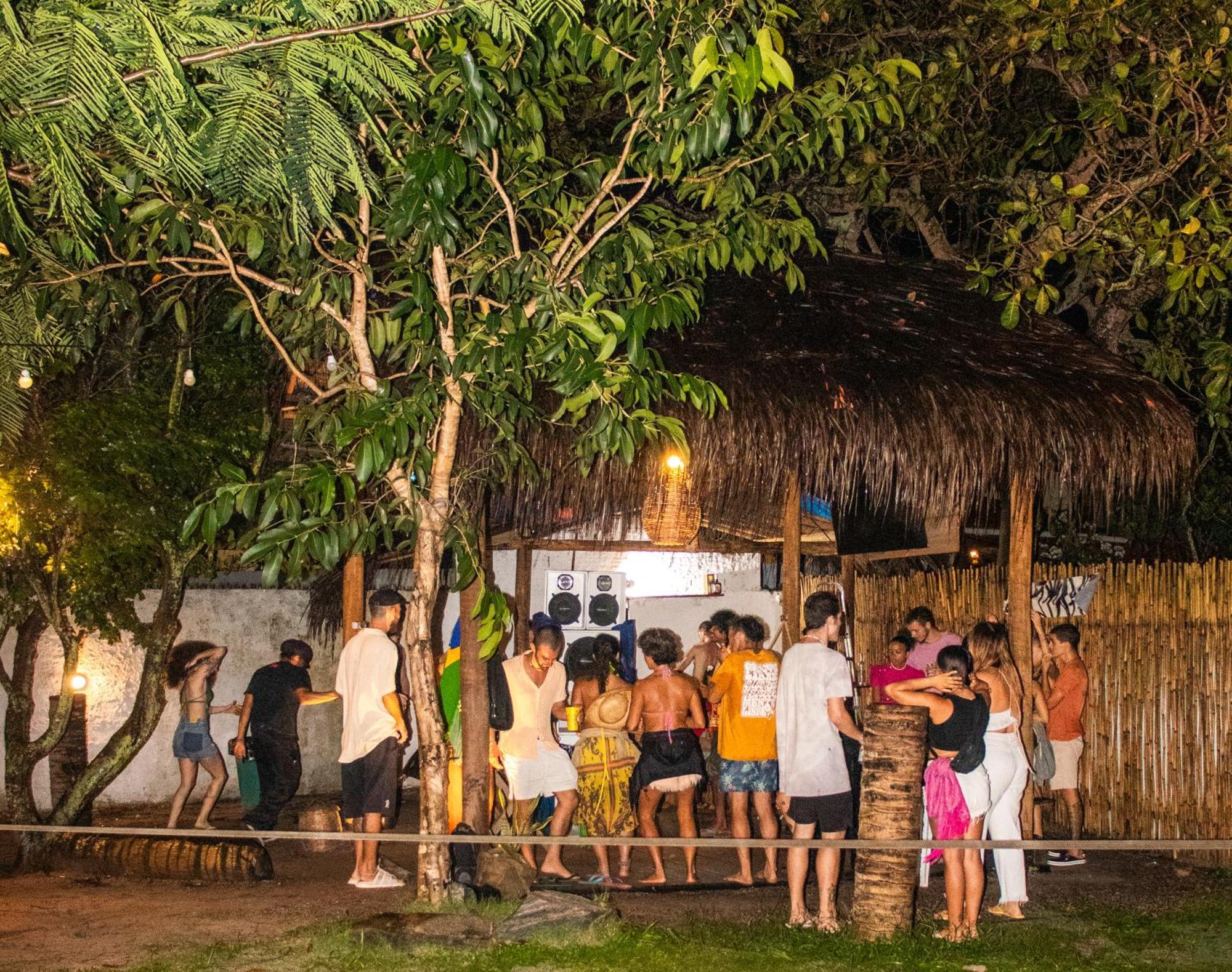 Padang Hostel Praia de Pipa Esterno foto